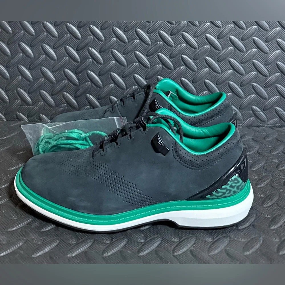 Air Jordan‎ ADG 4 Eastside Golf 1961 Black Green Mens Size 4 Women Size 5.5